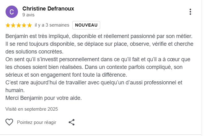 Avis client 1