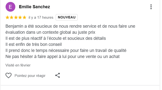 Avis client 7